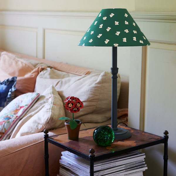 12” Coolie Lampshade All Year Hellebores - HUNTER
