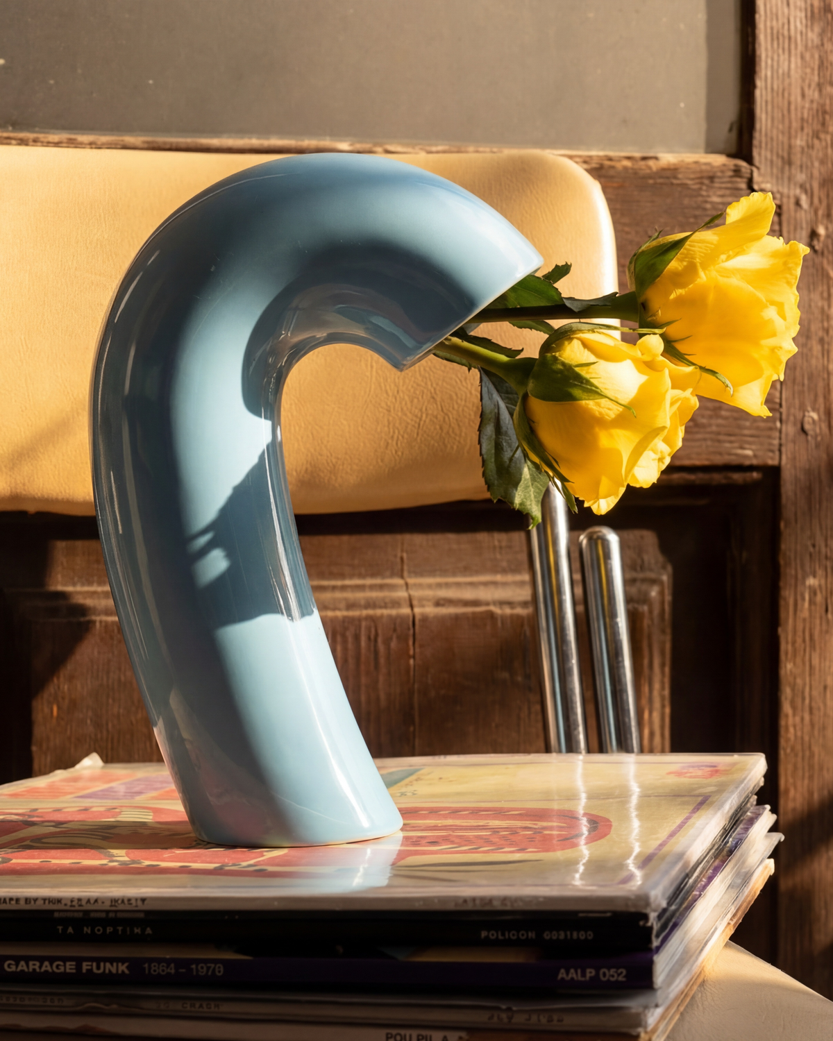 VITA Vase in Sky Blue