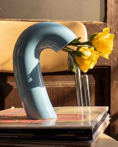 VITA Vase in Sky Blue
