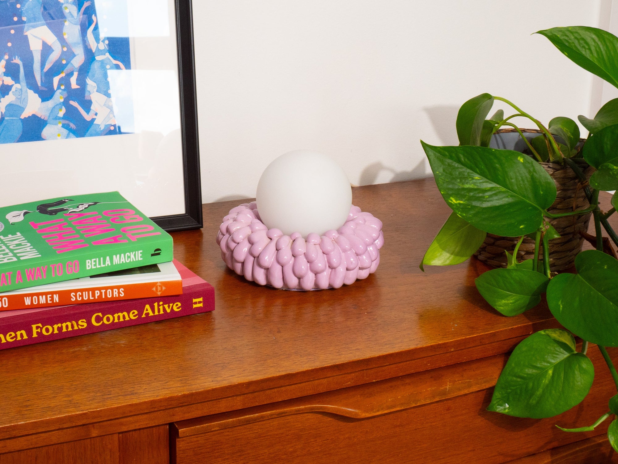 'Drip' Wall Light - Violet
