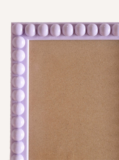 Lilac Bobbin Frame close up