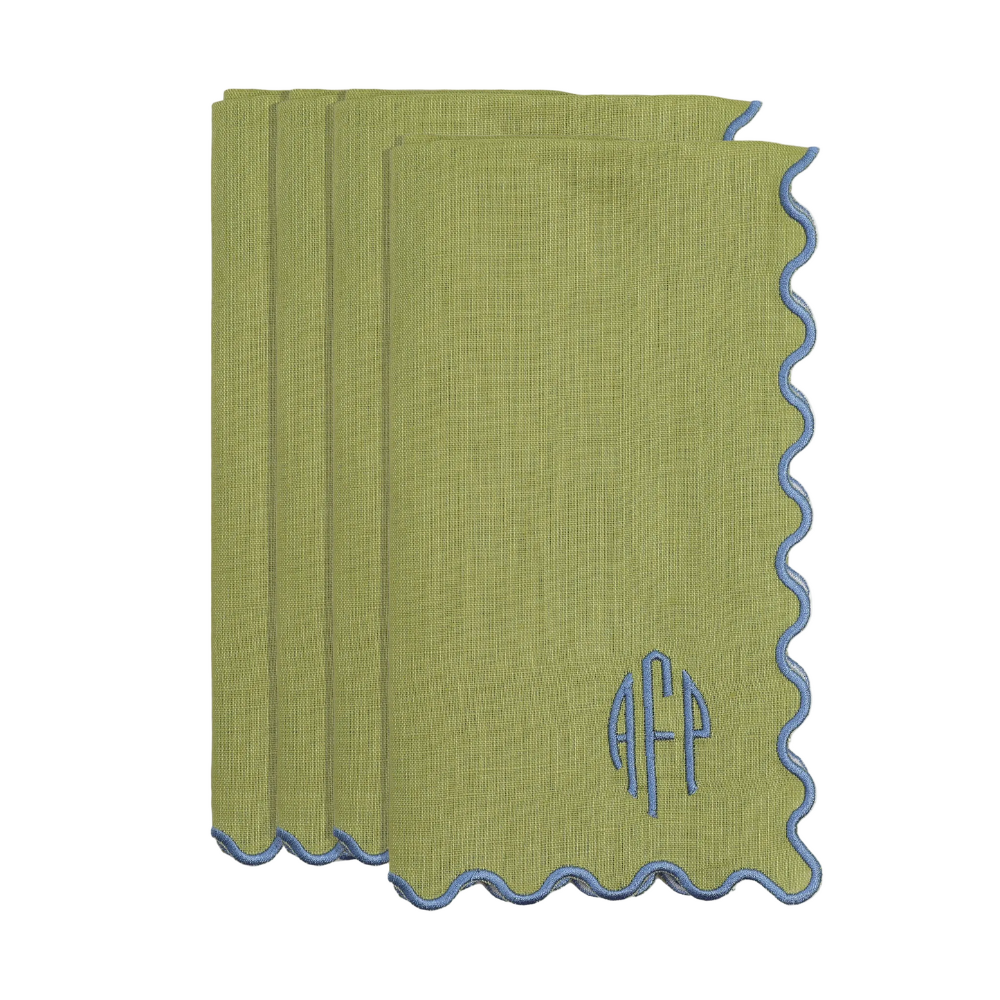 The Vivienne Linen Dinner Napkins - Limerick