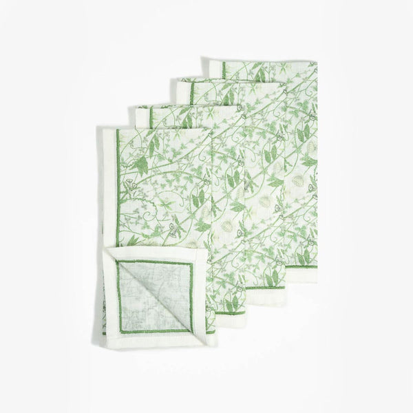 Inner Garden Society Dinner Napkins - Set of Four