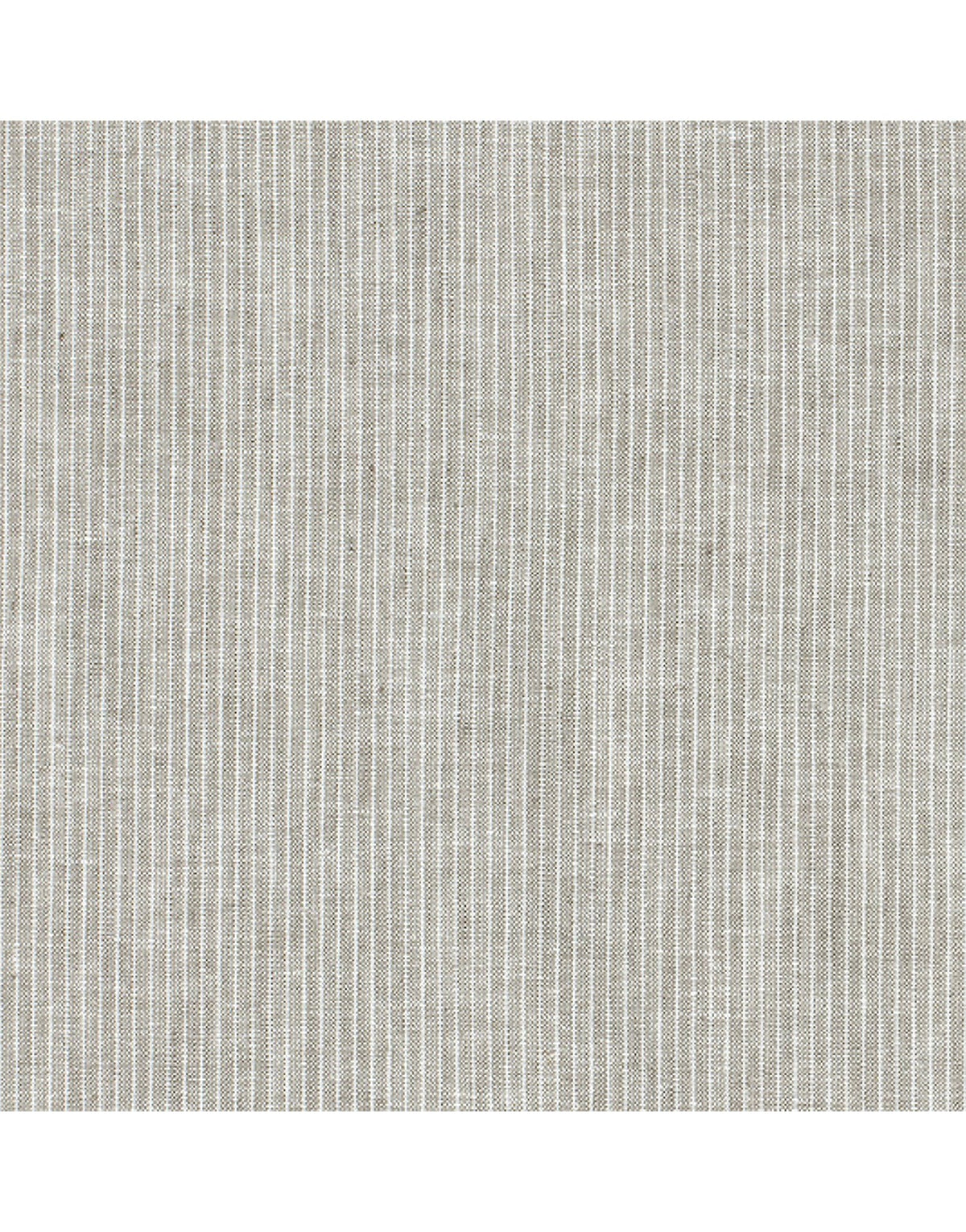 Malala Pleated Linen and Cotton Pendant Light - Fine Stripes Classic Grey