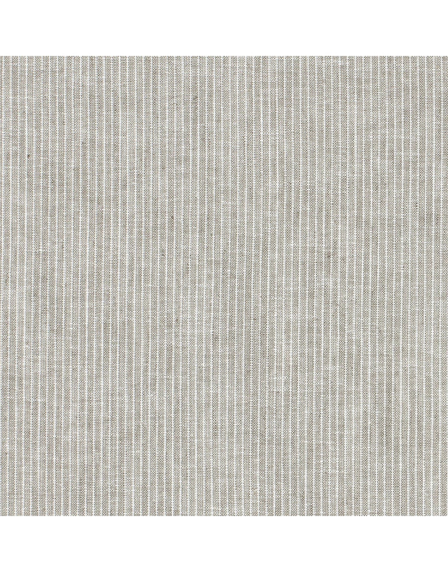 Olga Pleated Linen and Cotton Pendant Light - Fine Stripes Classic Grey