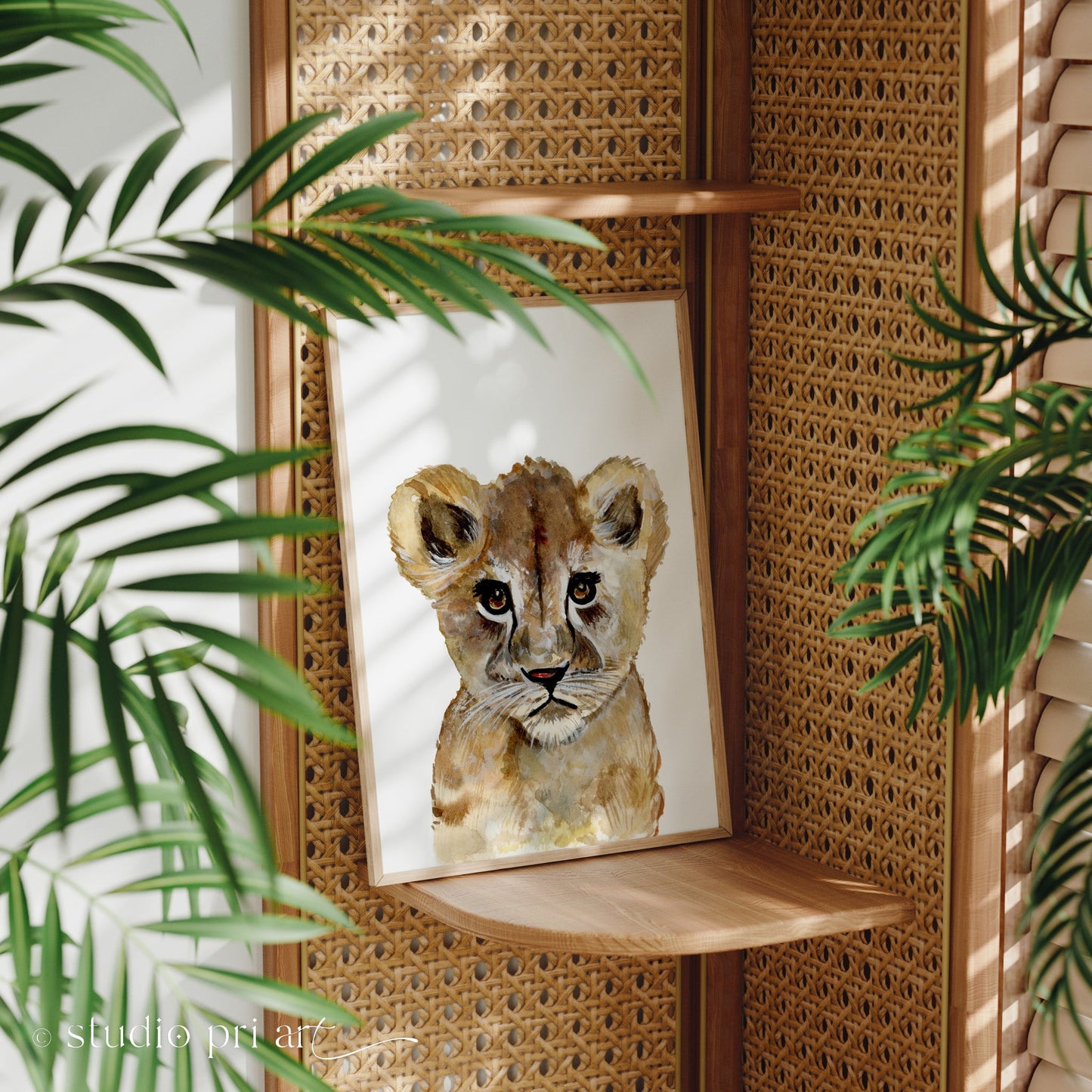 Lion Cub Limited Edition Fine Art Print