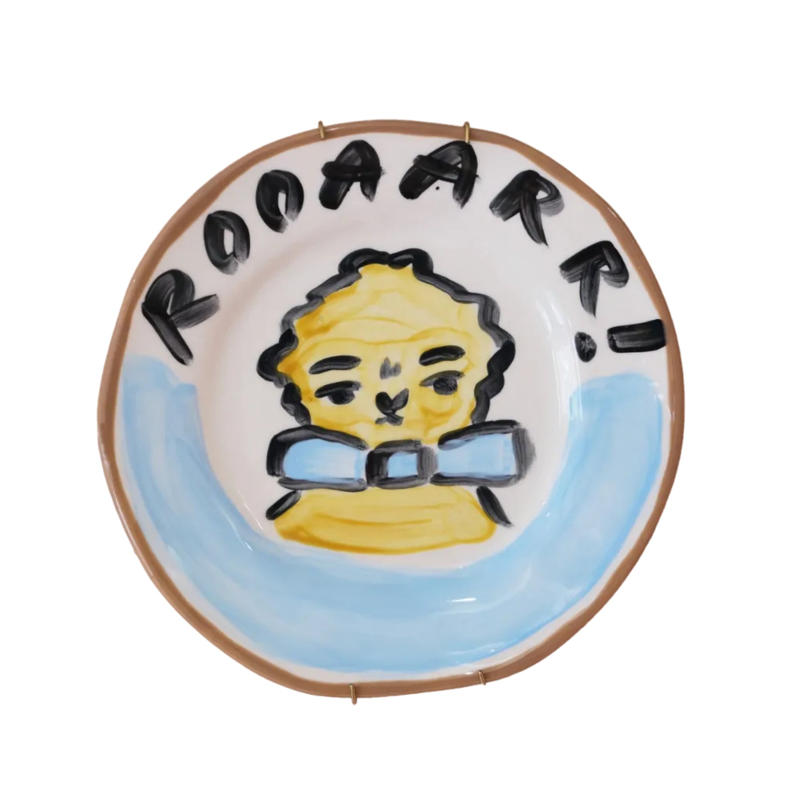 Blue Lion Decorative Plate-