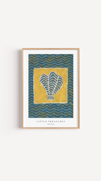 Little Treasures - Ocean-inspired Wall Art Print
