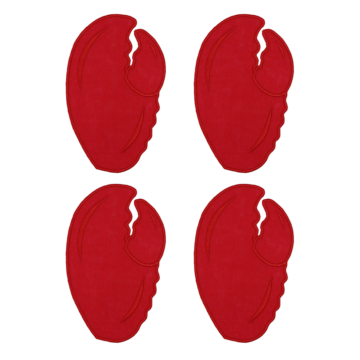 Lobster Claw Linen Cocktail Napkins