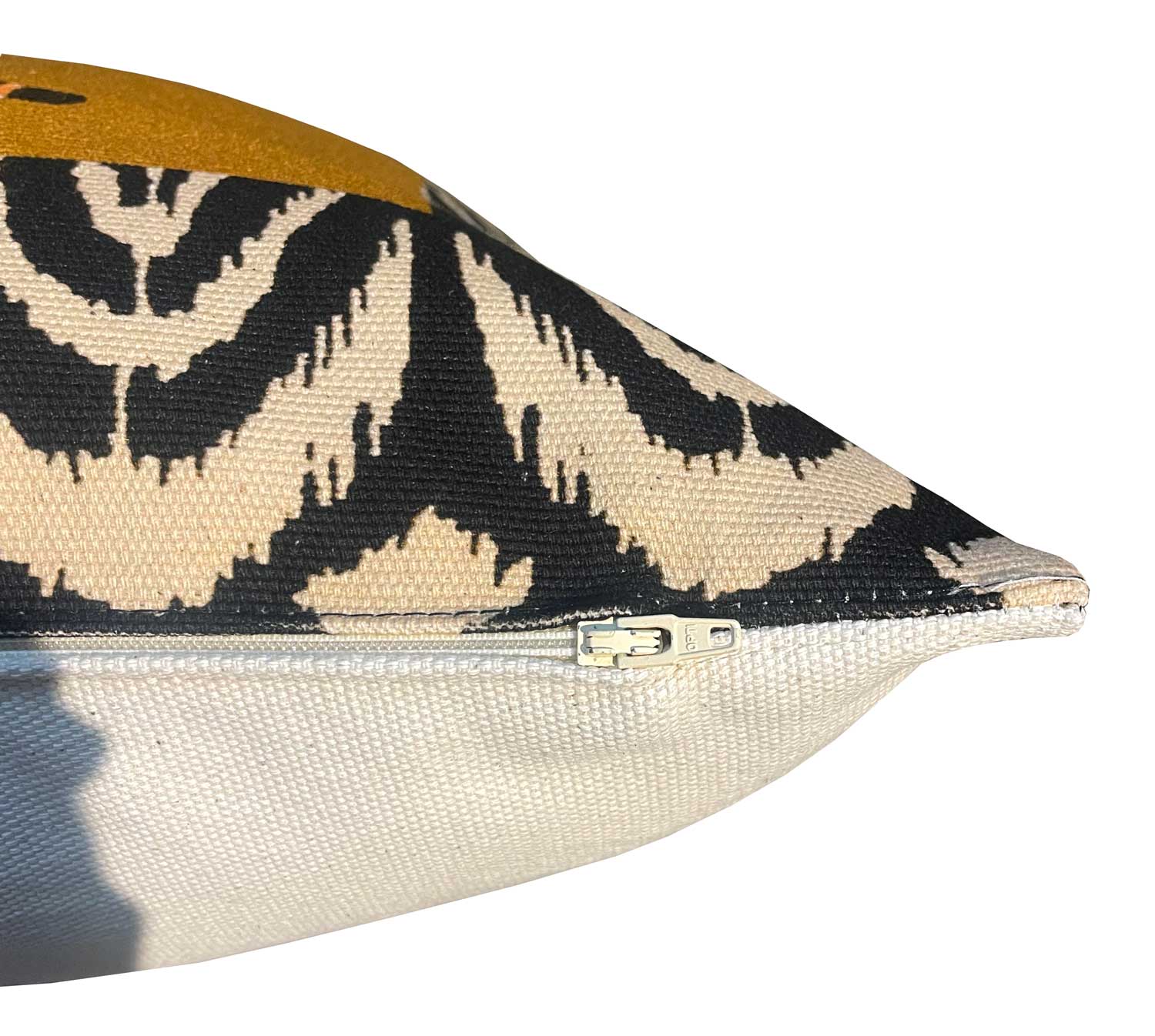 Lotus & Cheetah Throw Pillow