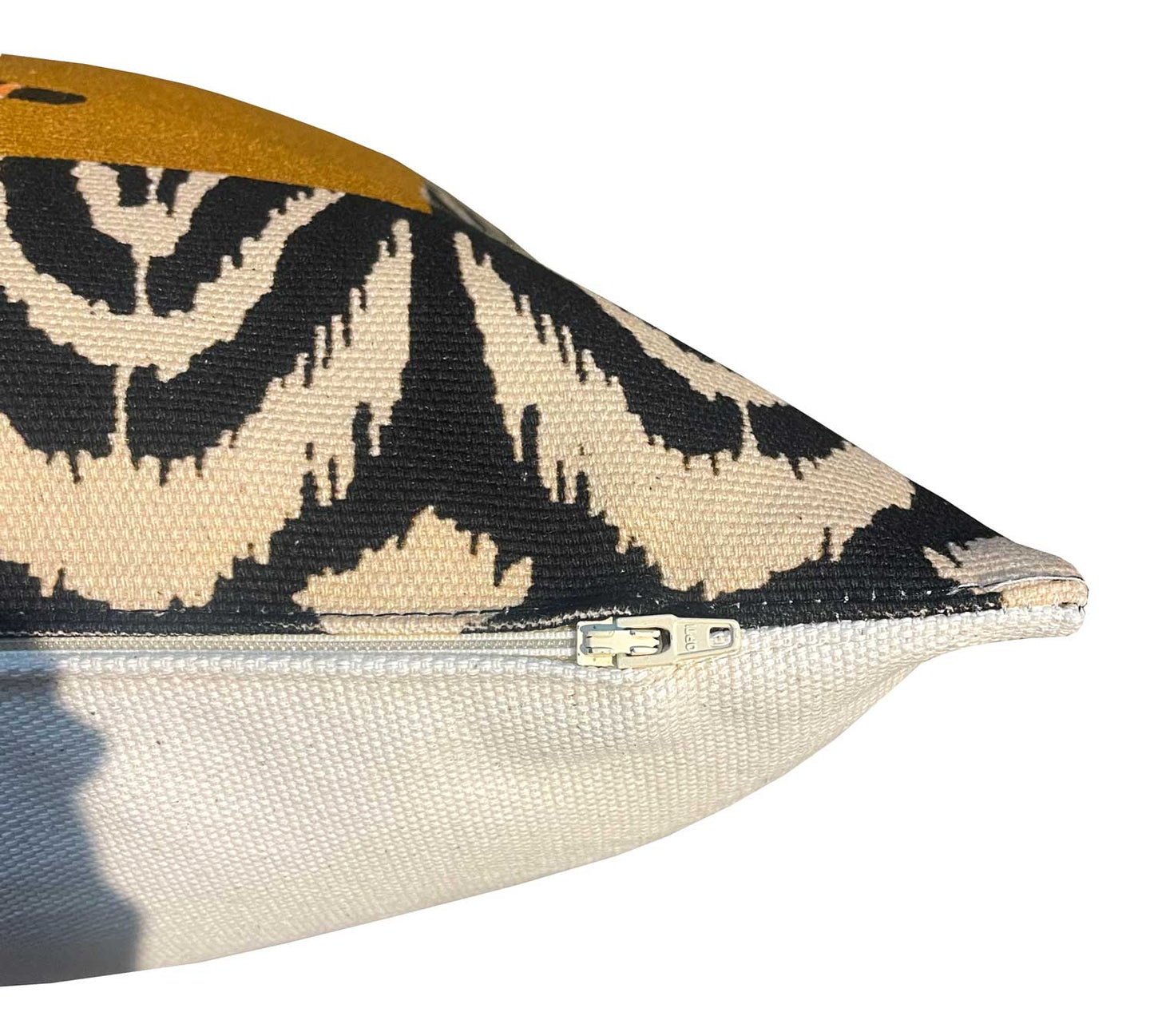 Lotus & Cheetah Throw Pillow