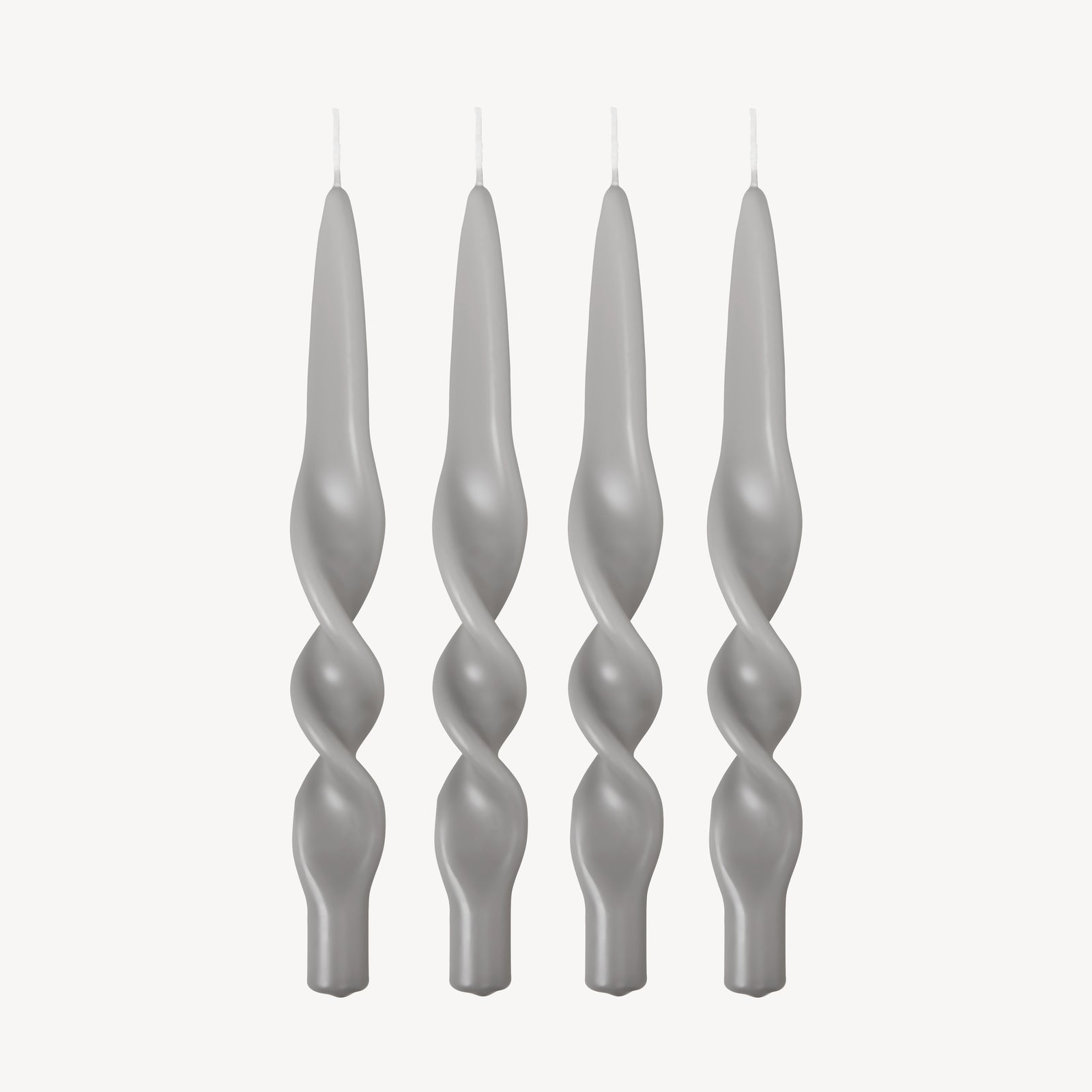 Swirl Candle - French Grey