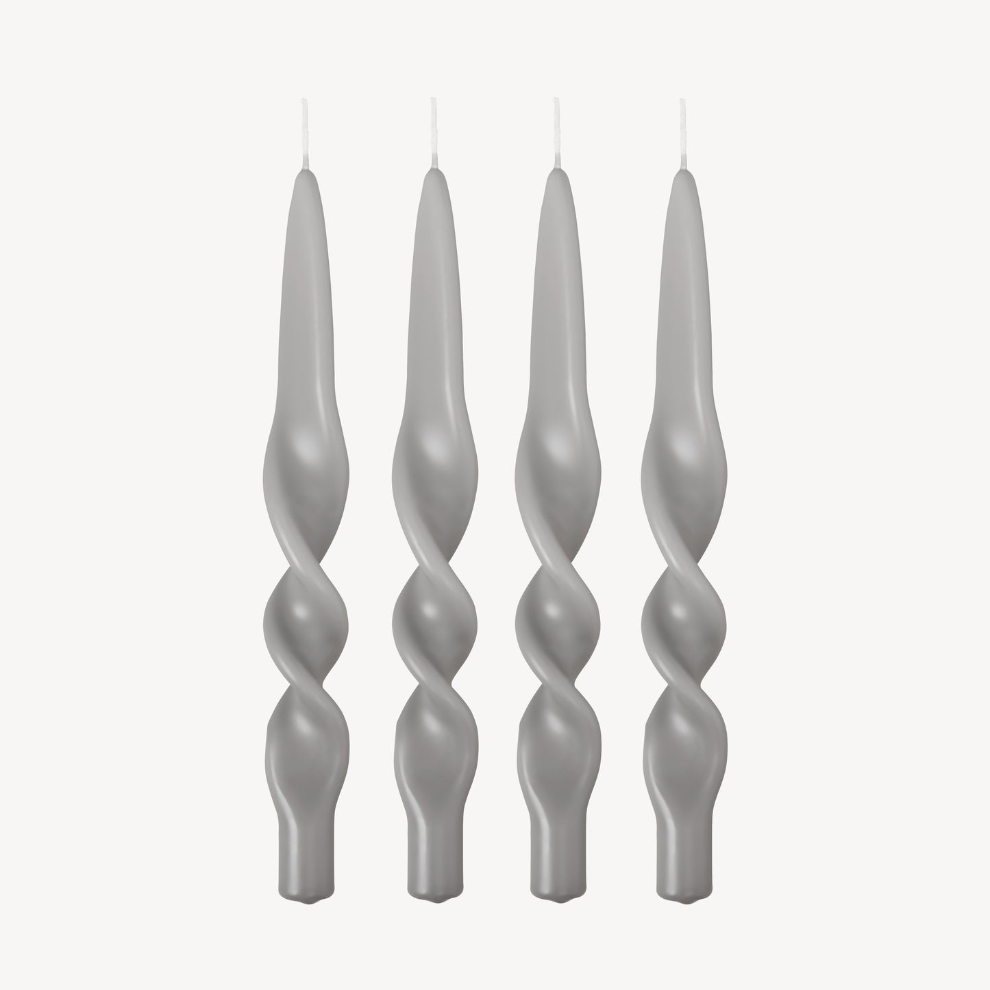 Swirl Candle - French Grey