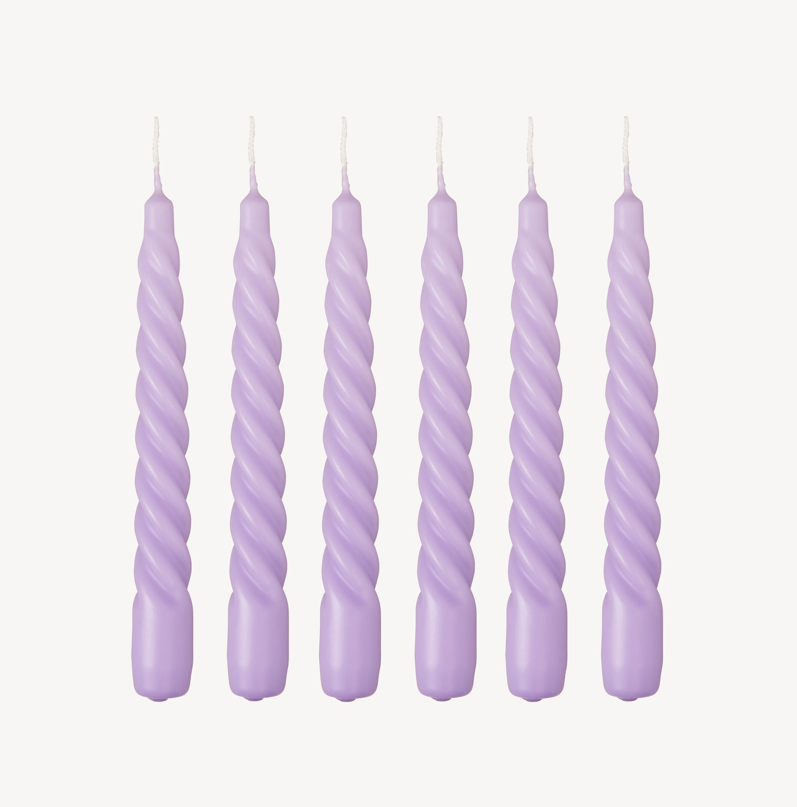 Twist Candle - Lilac