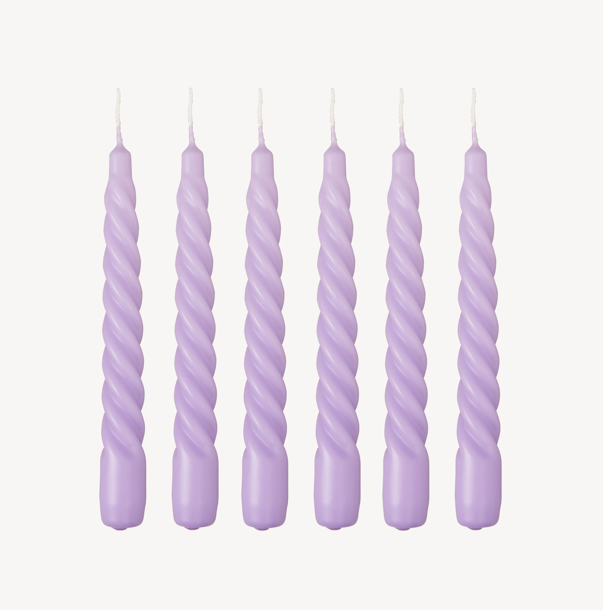 Twist Candle - Lilac