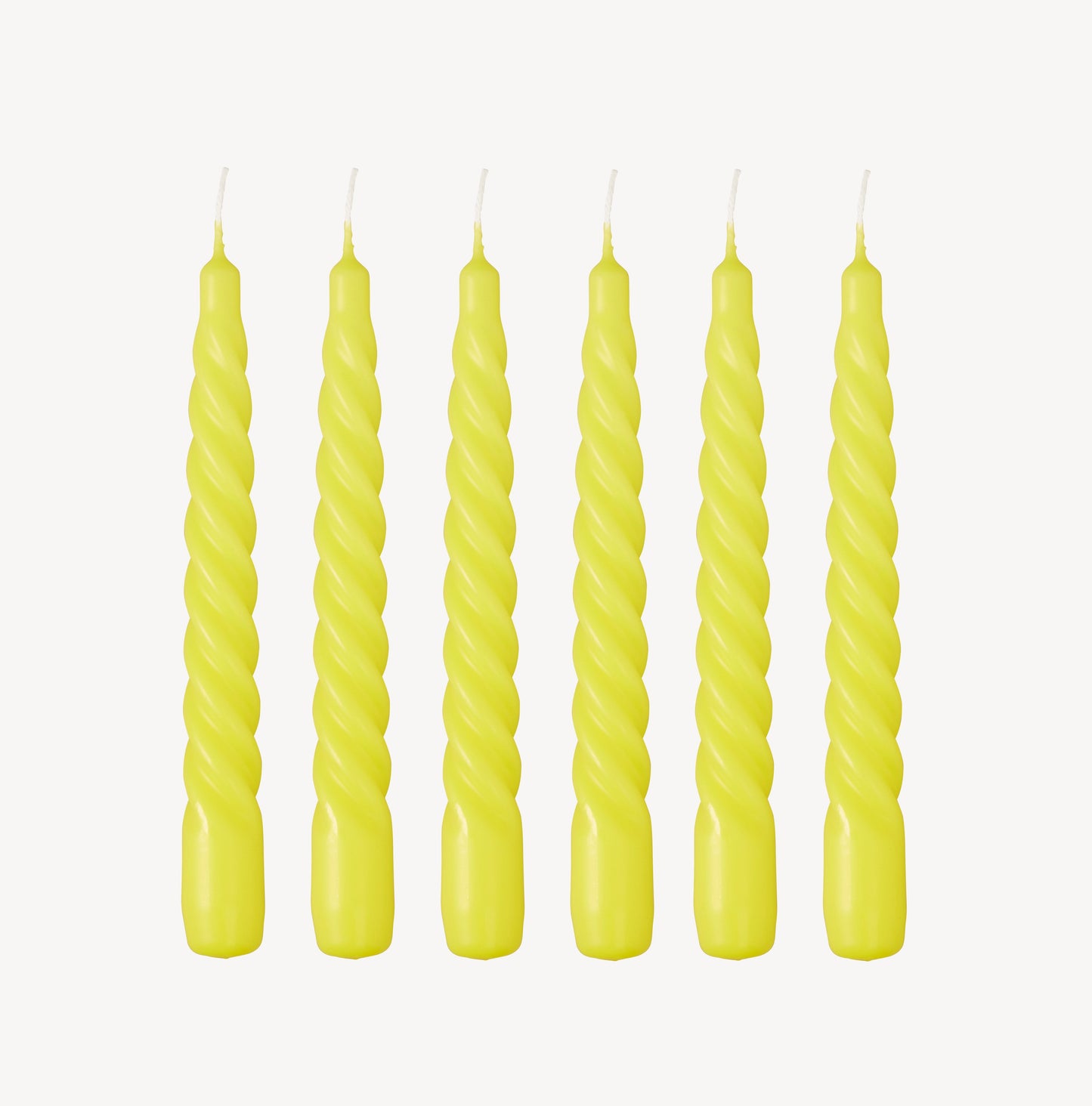 Twist Candle - Bumblebee Yellow