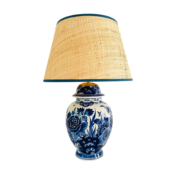 Antique Delft ‘De Porceleyne Fles’ Lamp