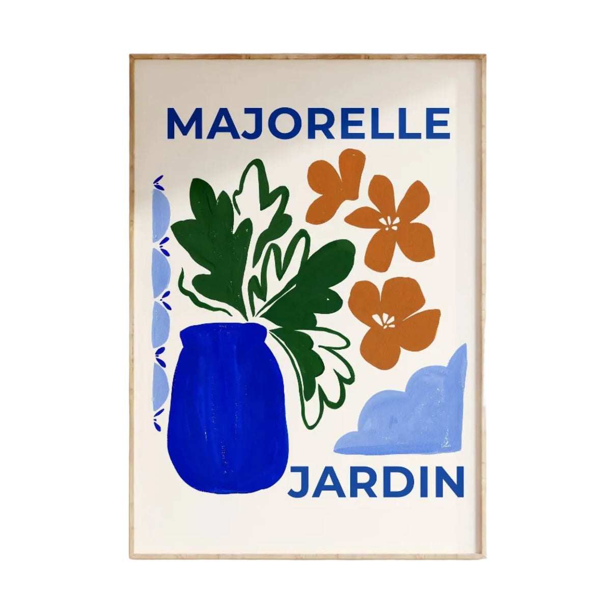 Majorelle Jardin' Print