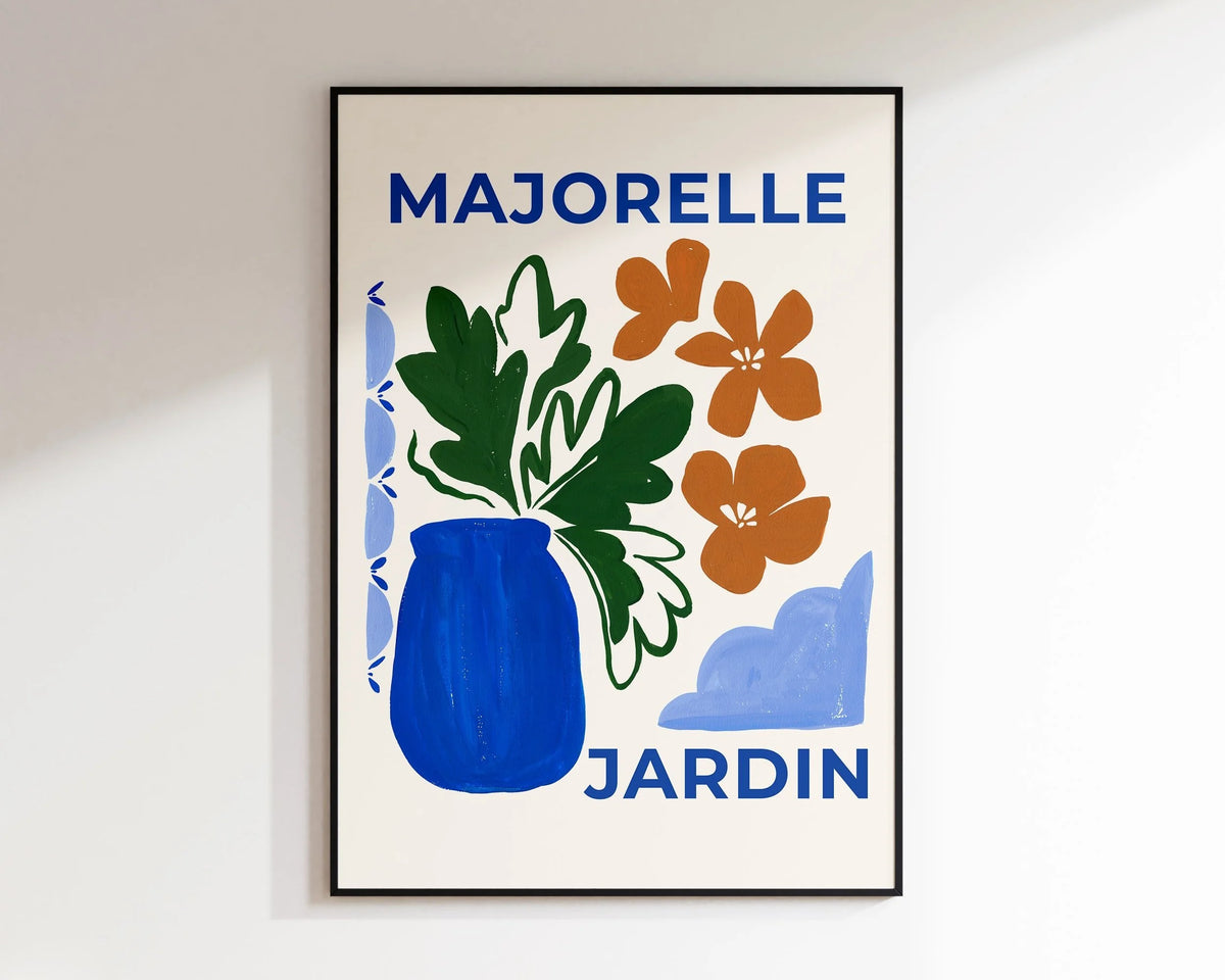 Majorelle Jardin' Print