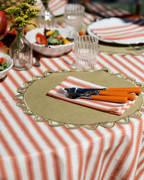 Placemat Halo, Green with Green