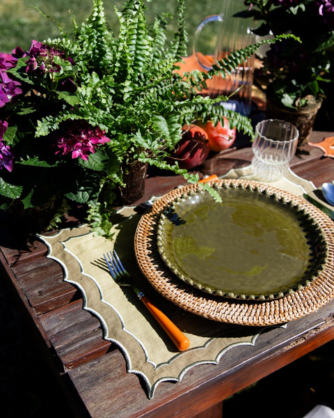 Placemat Évora, Green with Green