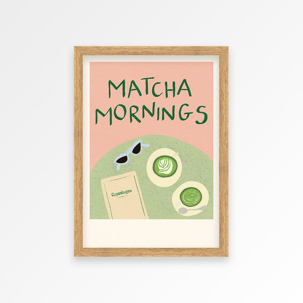 Matcha Mornings in Copenhagen Print