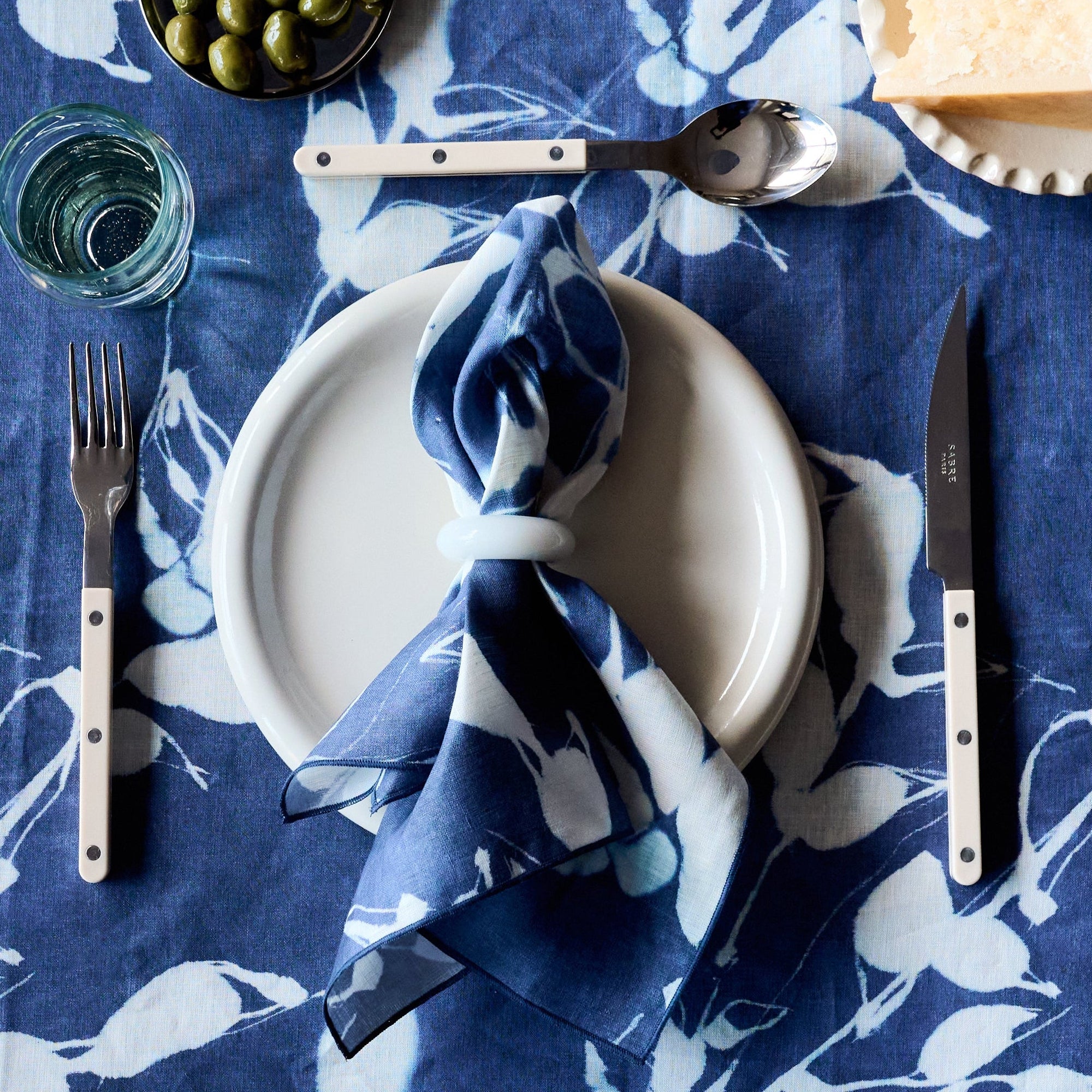 Porto Print in Indigo Napkin