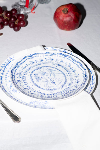 Elements Dessert Plates - Set of 4