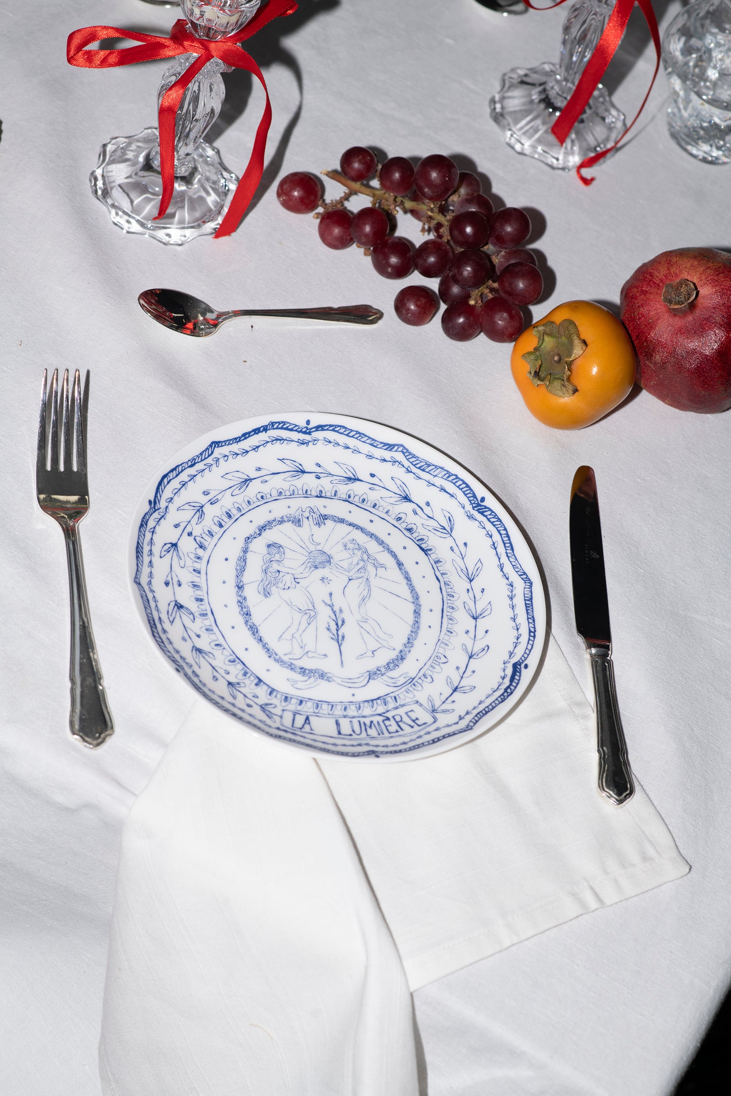 Elements Dessert Plates - Set of 4
