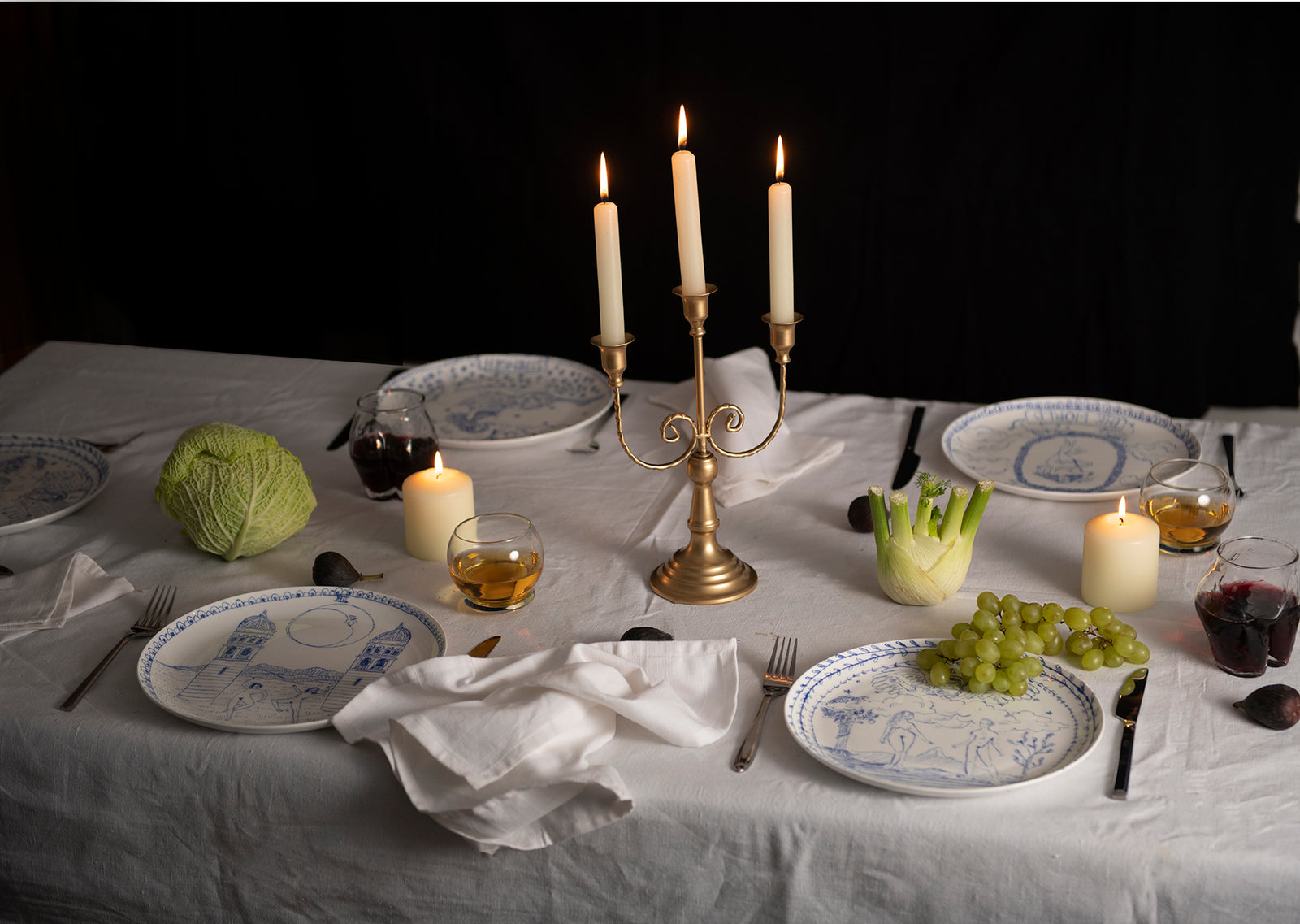 The Strength Tarot Dinner Plate