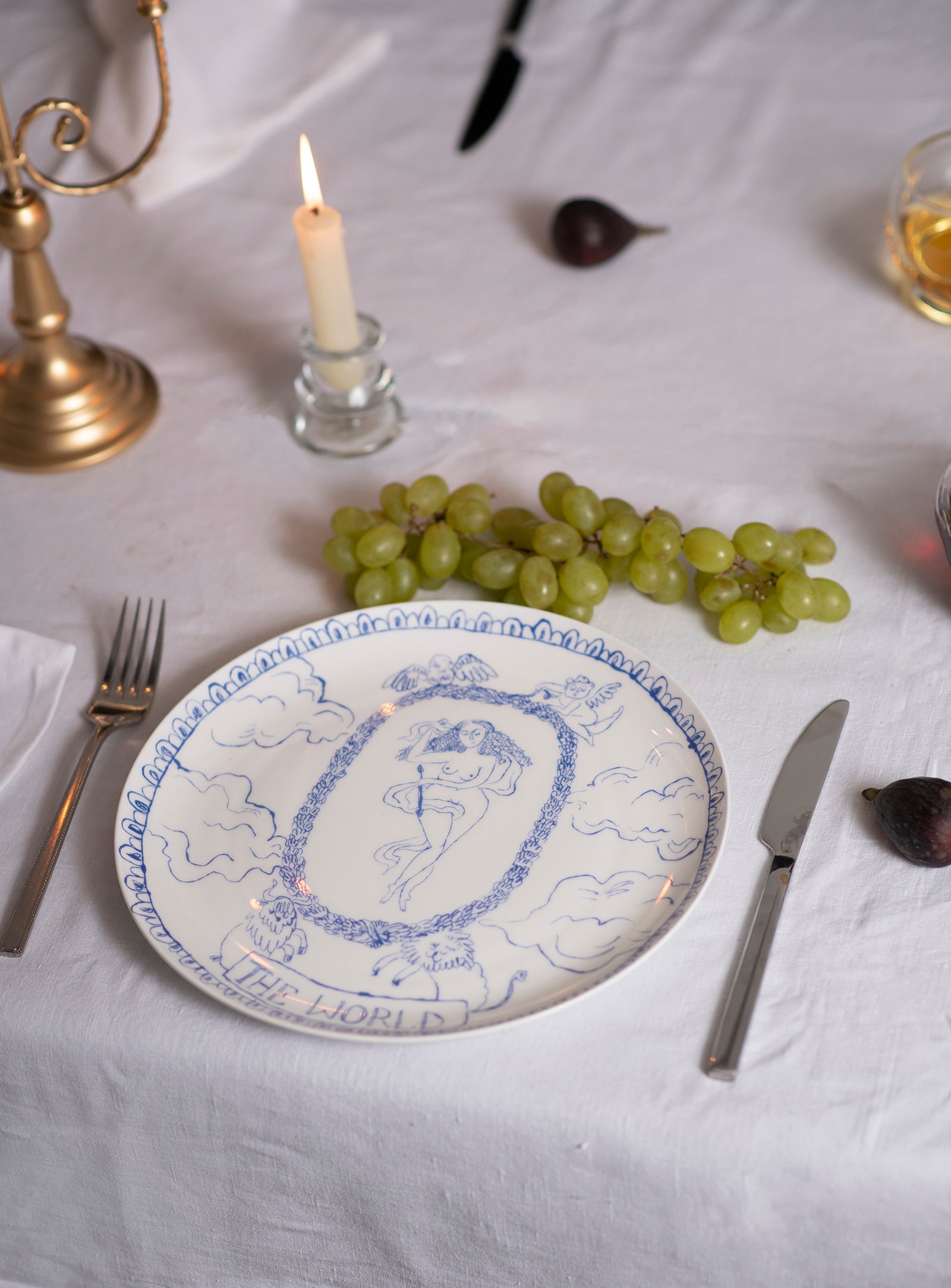 The World Tarot Plate