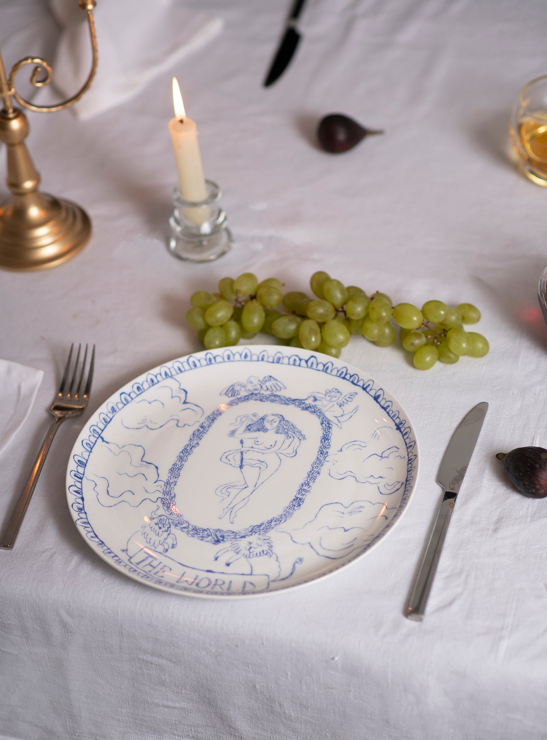 The World Tarot Plate