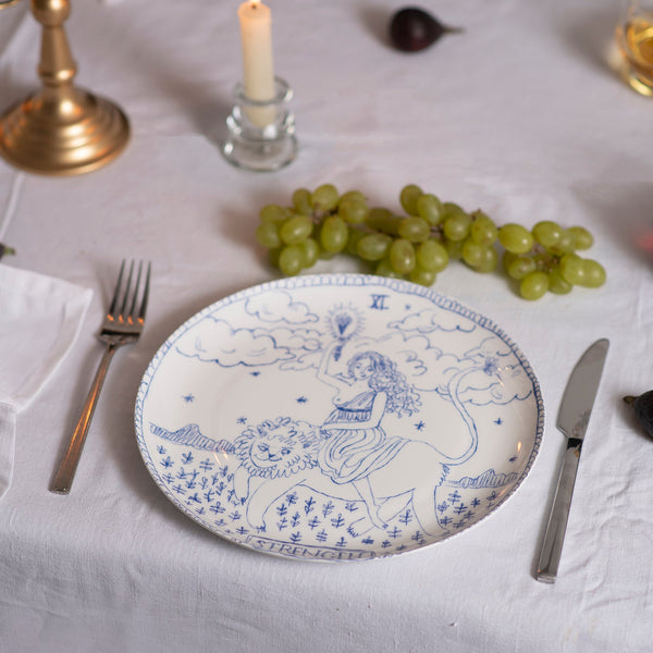 Strength Tarot Dinner Plate