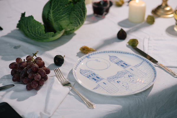 The Moon Tarot Dinner Plate