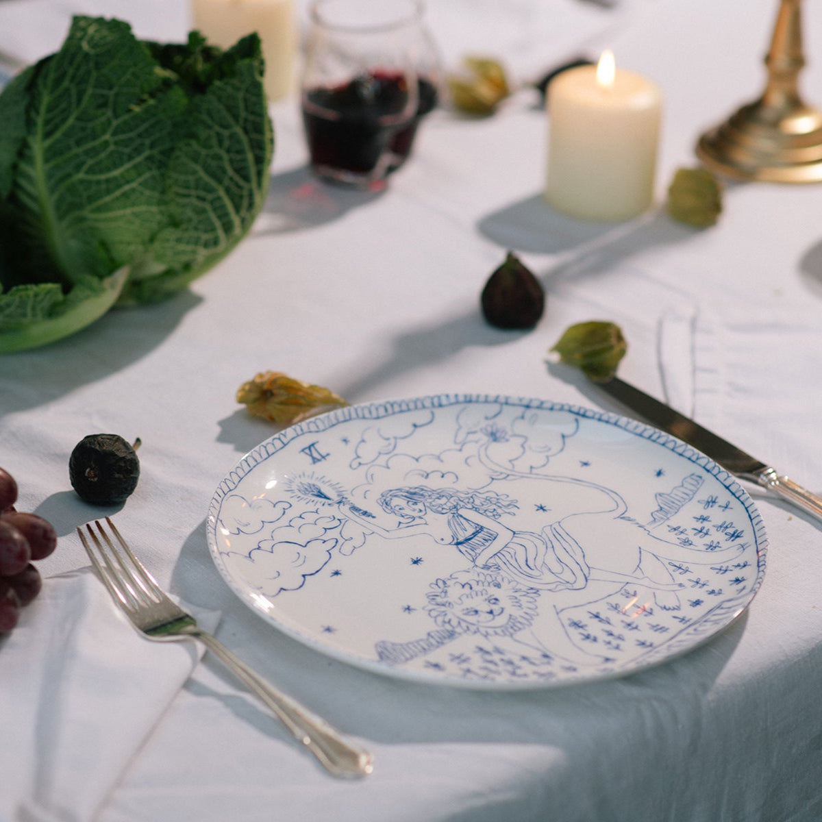 Strength Tarot Dinner Plate