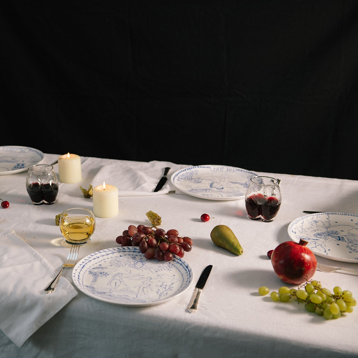 The Lovers Tarot Dinner Plate