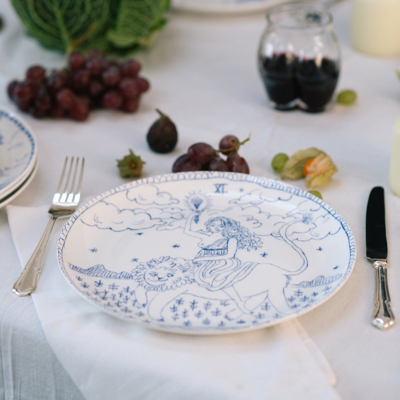 Strength Tarot Dinner Plate