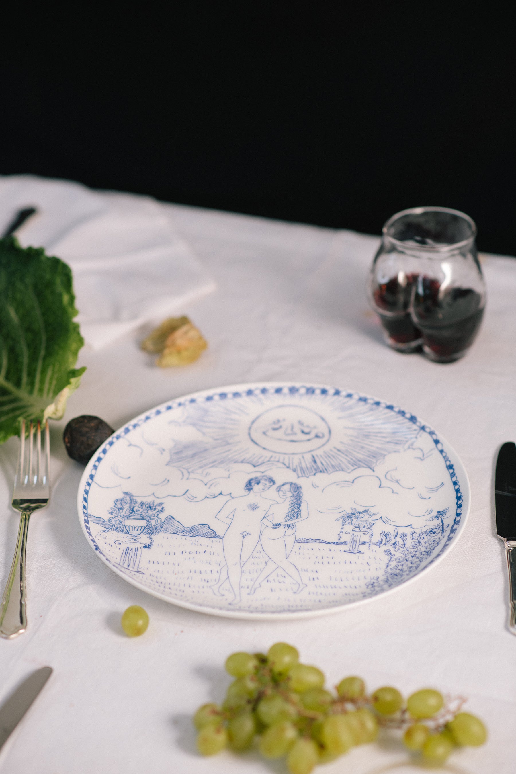 The Sun Tarot Dinner Plate