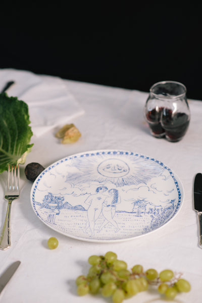 The Sun Tarot Dinner Plate