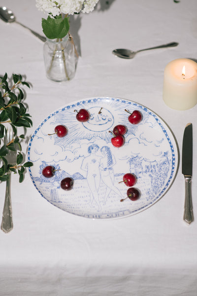 The Sun Tarot Dinner Plate