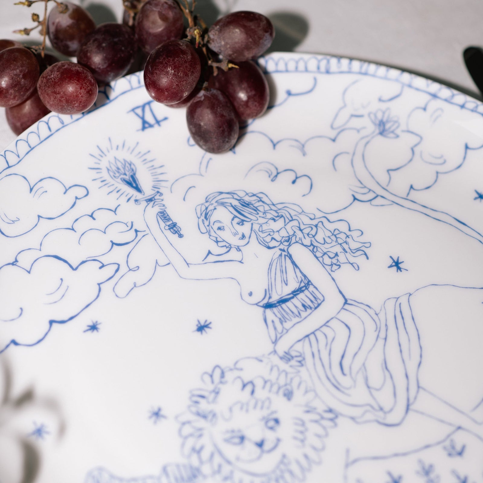 Strength Tarot Dinner Plate