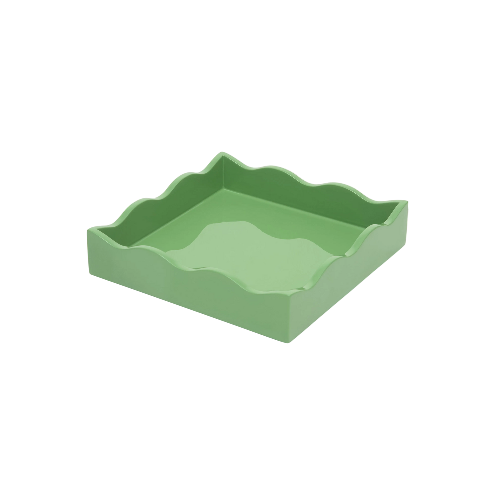 Square Allegra Tray in Green
