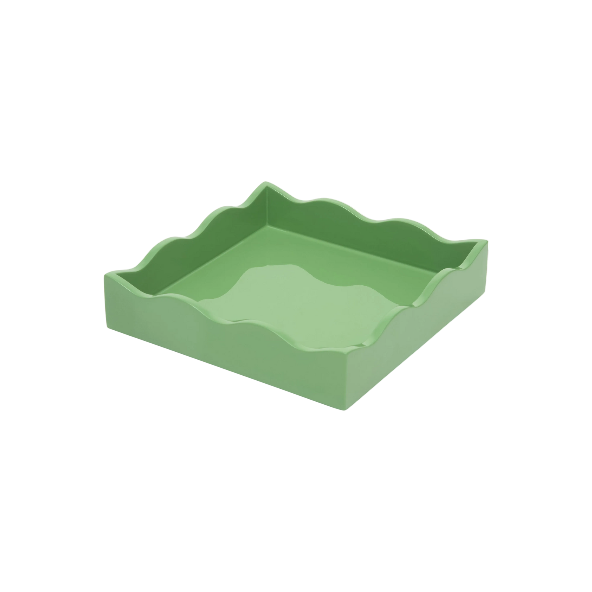 Square Allegra Tray in Green