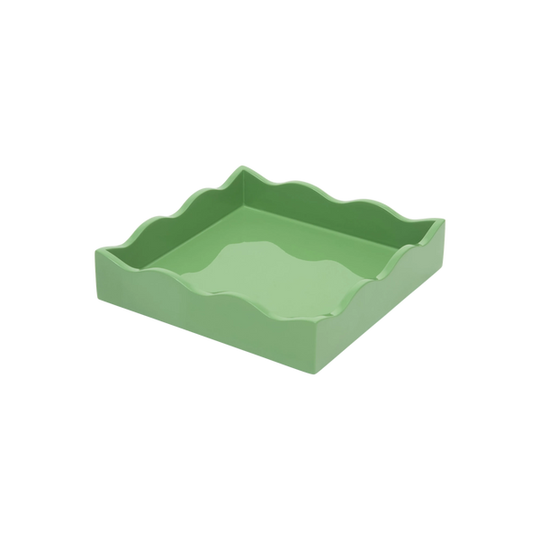 Square Allegra Tray in Green