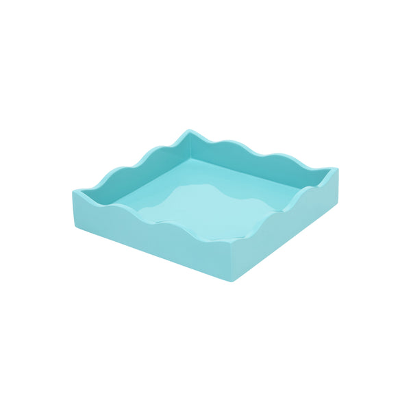 Square Allegra Tray in Blue