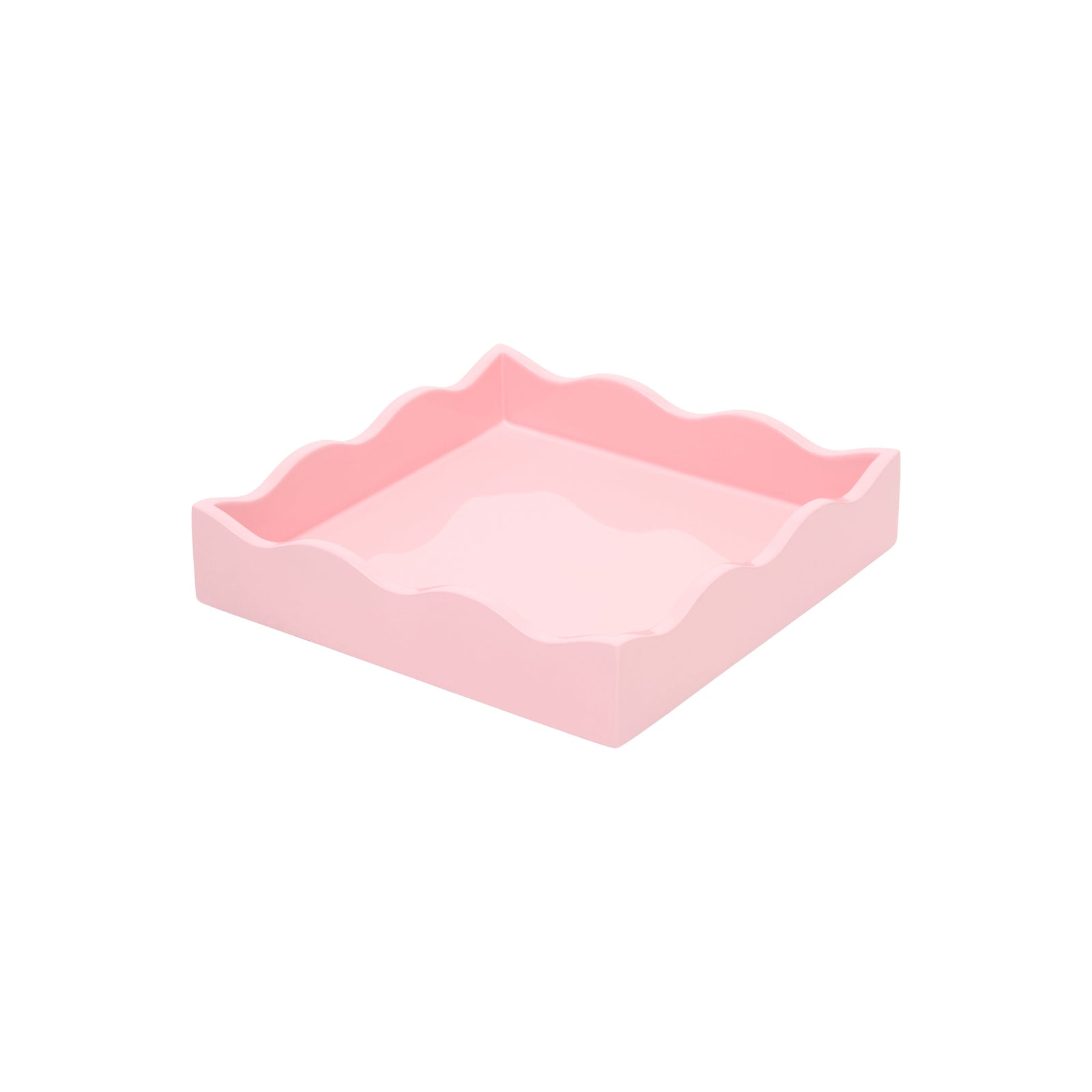 Square Allegra Tray in Pink
