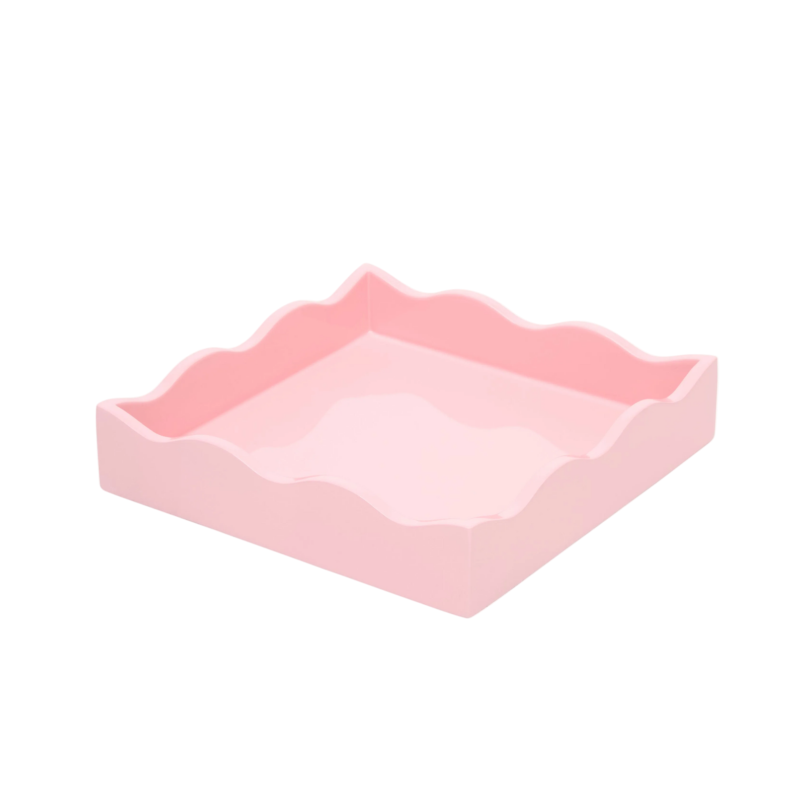 Square Allegra Tray in Pink
