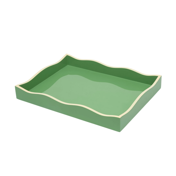 Allegra Wiggle Tray in Green