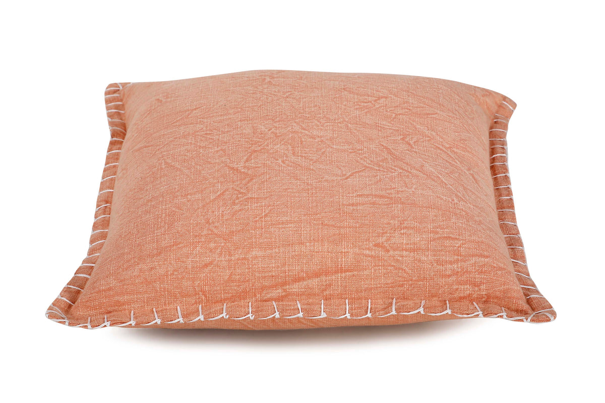 Stone Washed Rasberry Blush Throw Pillow | Cushion Cover