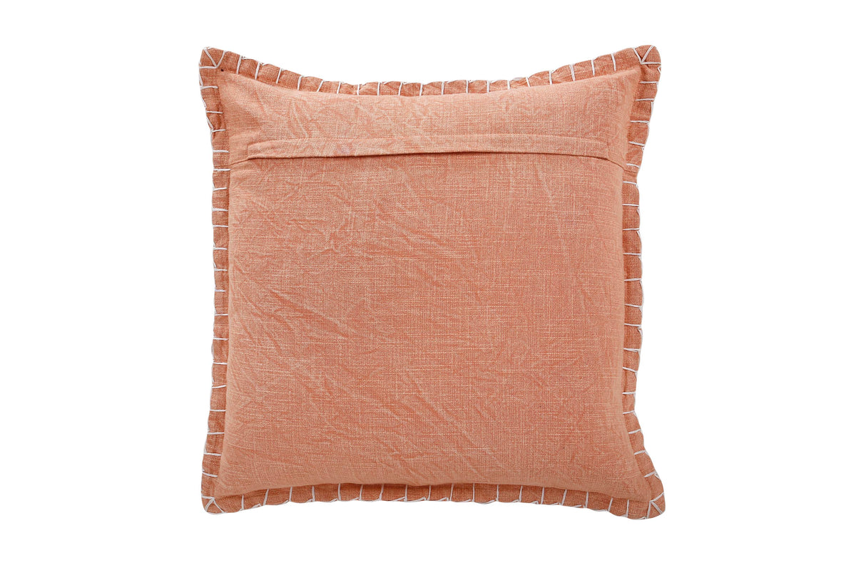 Stone Washed Rasberry Blush Throw Pillow | Cushion Cover